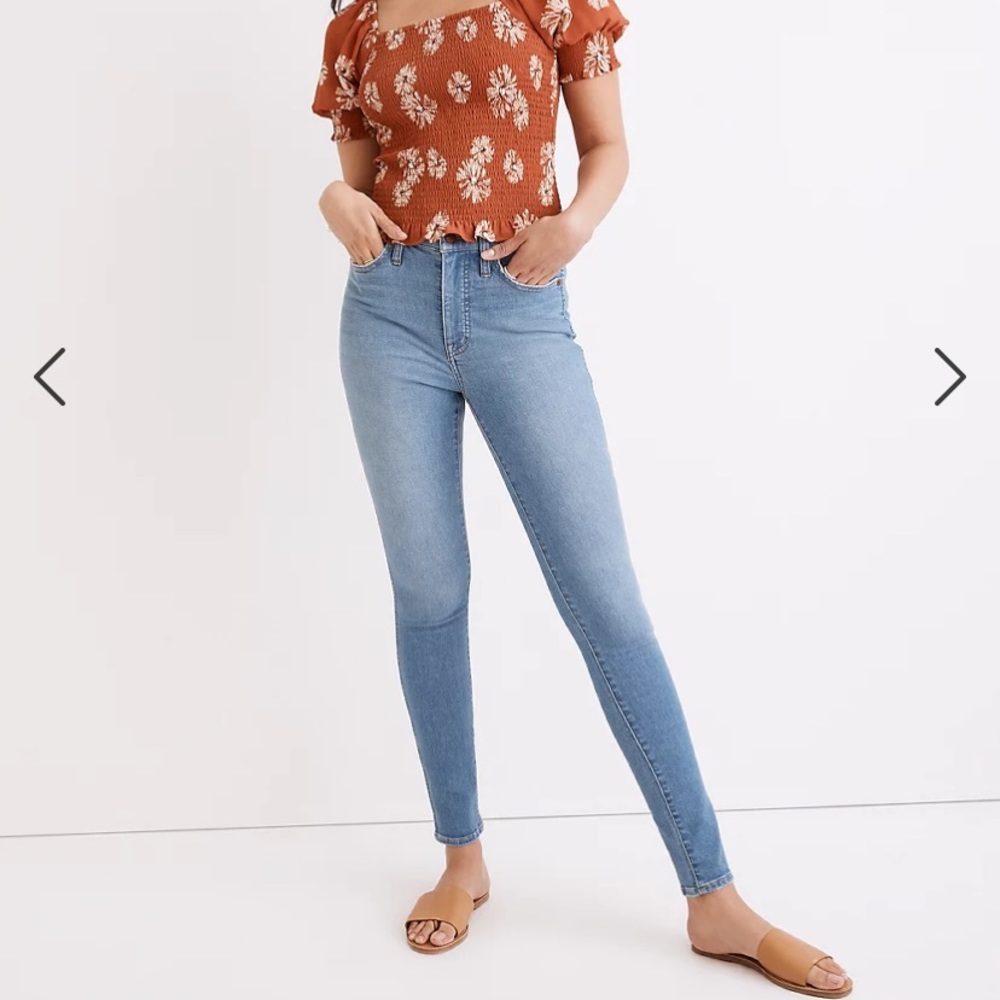 Madewell 10” High Rise Skinny Jeans